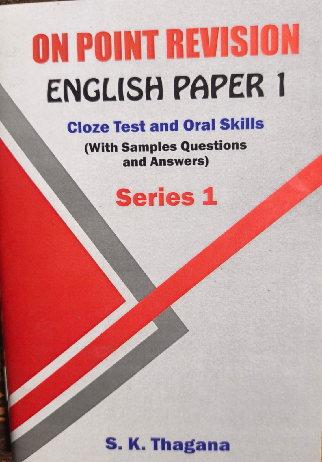 English Paper 1: Cloze Tests & Oral Skills cover