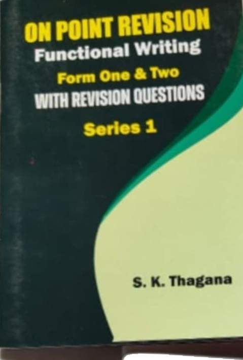 English Paper 1: Functional Writing — Form One & Two cover